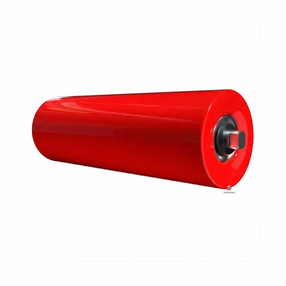 QIOU Idler PRO D108 / RL315 – Heavy-Duty Steel Conveyor Roller