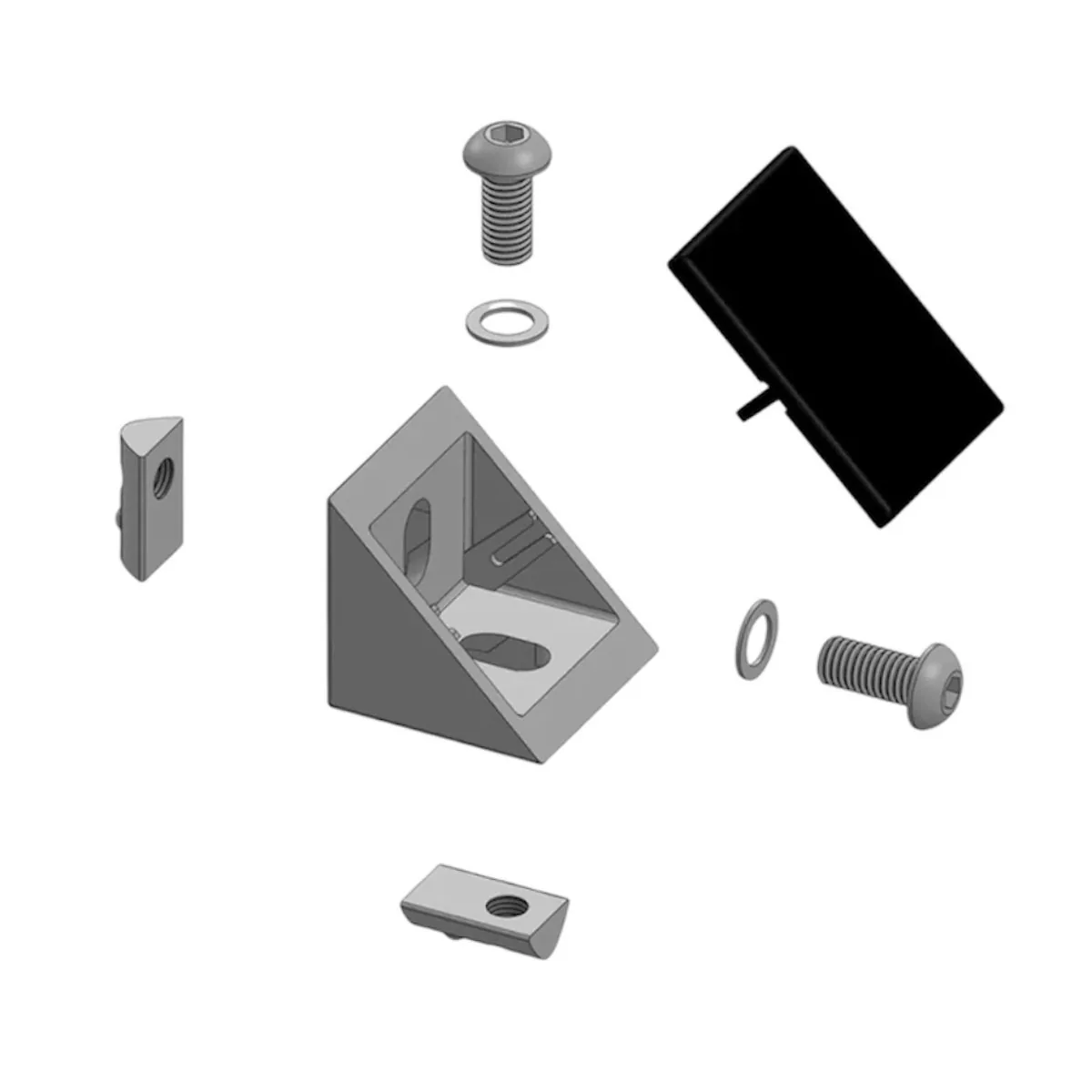 Shenzhen QIOU Technology - Profile Technology - Angle set for groove A8 40×40